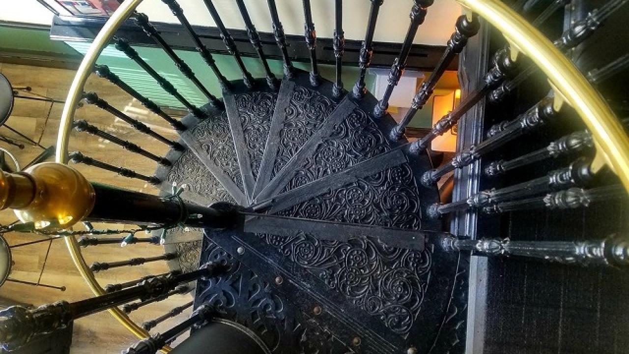 Historic Pub Spiral Staircase