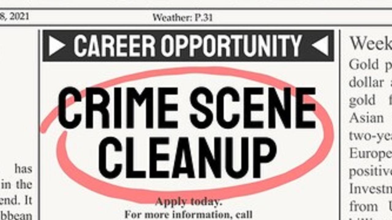 Crime Scene Clean Up