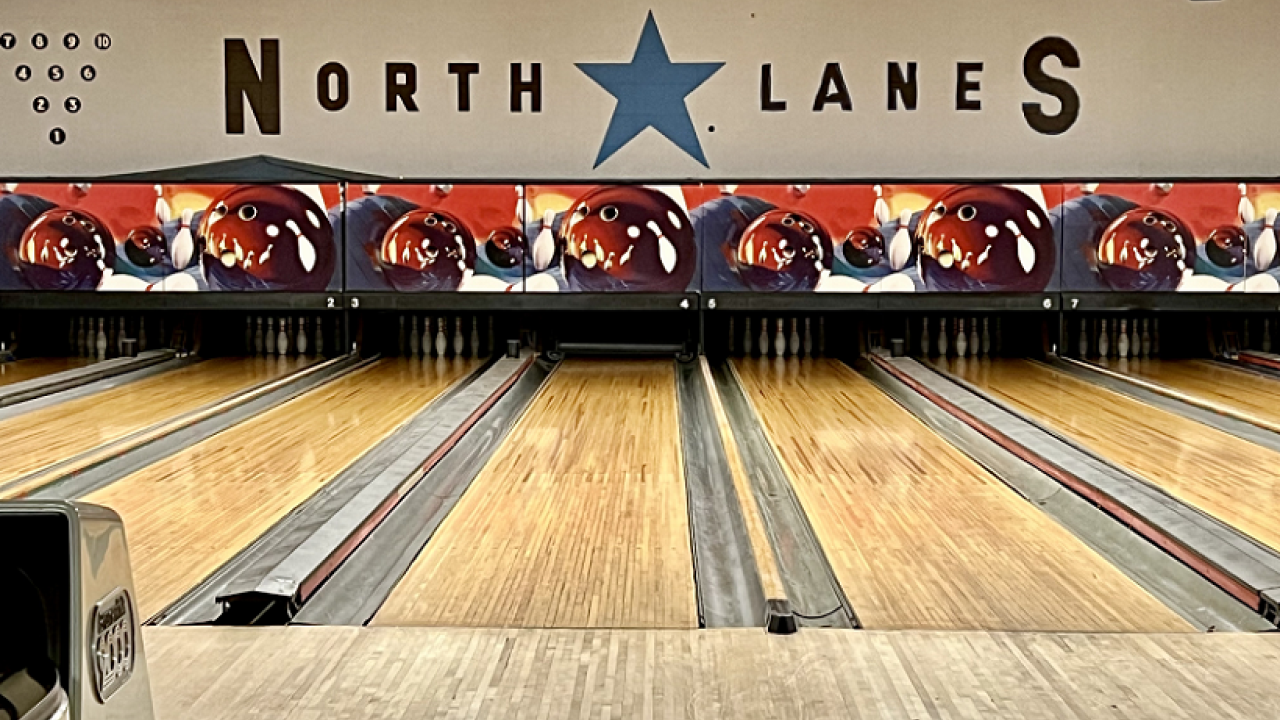 Close-up of Lanes