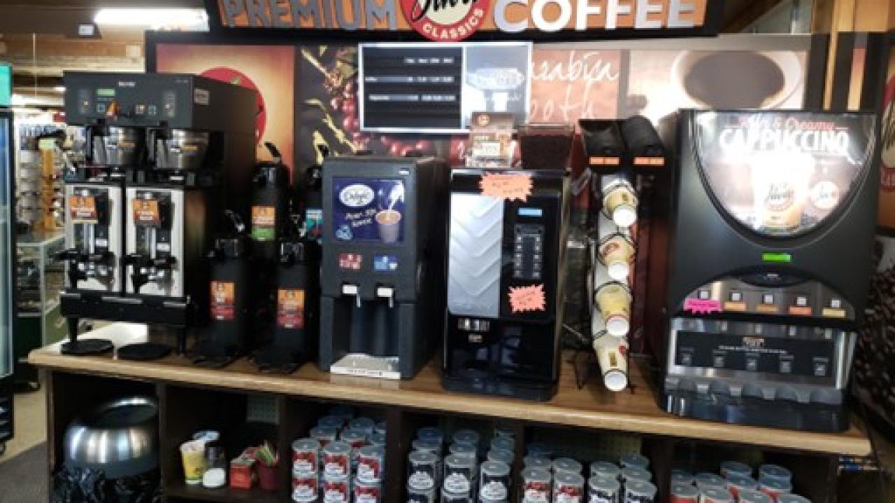 Hot Beverage Counter