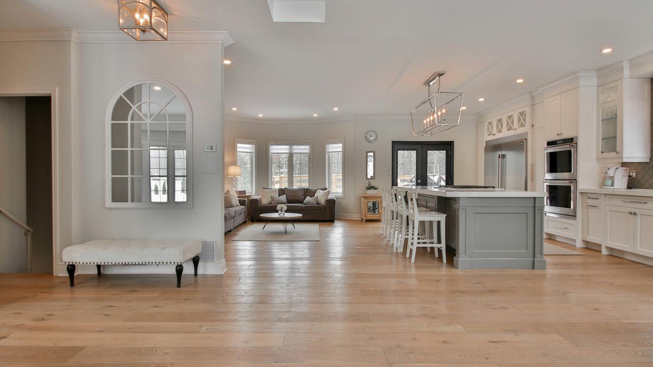 Beautiful hard wood floor