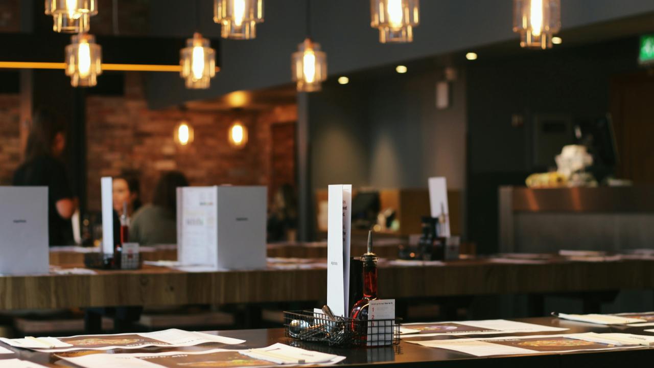 tables with menus