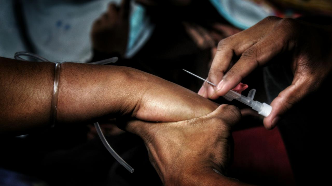 administering an injection