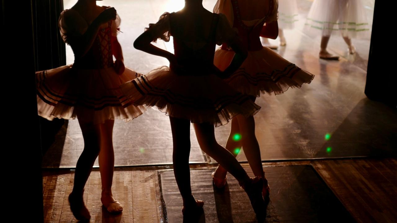 dancers in the wings